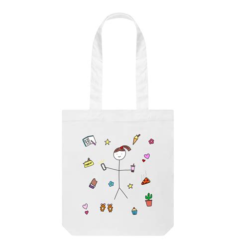 Lottie Brooks Doodle Tote Bag