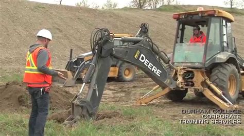 Heavy Equipment Operator Training - Corporate Training Services - Durham College - YouTube