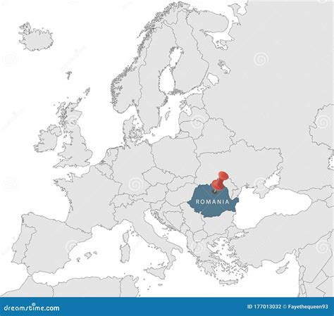 Romania Political Map Vector Illustration | CartoonDealer.com #104653336