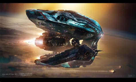 Check Out Fantastic Concept Art Of The New Ships In Guardians Of The Galaxy Vol. 2