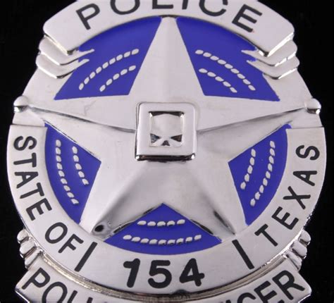 State of Texas Police Officer Badge