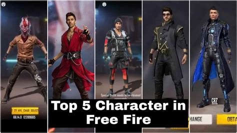 Top 5 Best Characters In Free Fire For July 2021 – FirstSportz