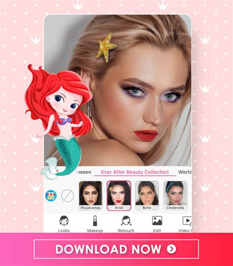 Disney Princess Makeup App: Elsa, Ariel, Cinderella & More | PERFECT