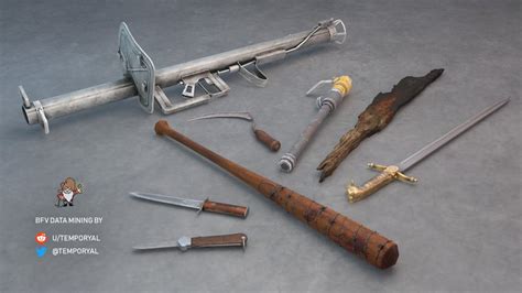 Battlefield 5 New Melee Weapons Unearthed, and Here's What They Look Like Compared to the ...