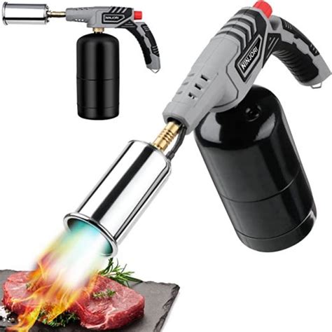 Propane Torch Sous Vide Kitchen Tool: Powerful Searing Torch for Steak and Crème Brûlée ...