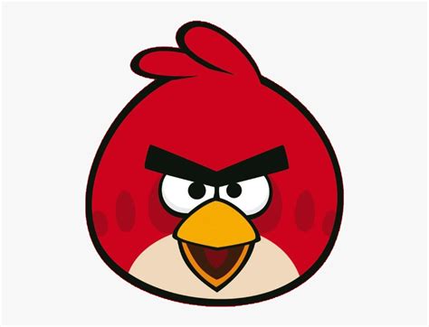 Red Angry Bird Transparent PNG