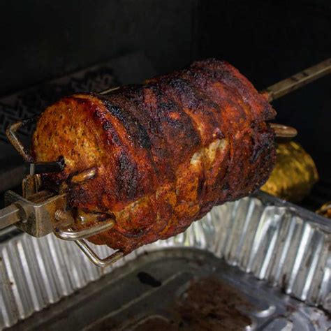 Rotisserie Pork Loin Roast Recipe - The Black Peppercorn