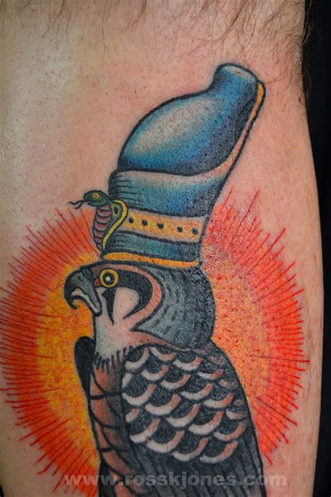 Ross K Jones tattoo artist 2013 - Horus Egyptian Falcon Tattoo | Ross K Jones Tattoo Artist ...