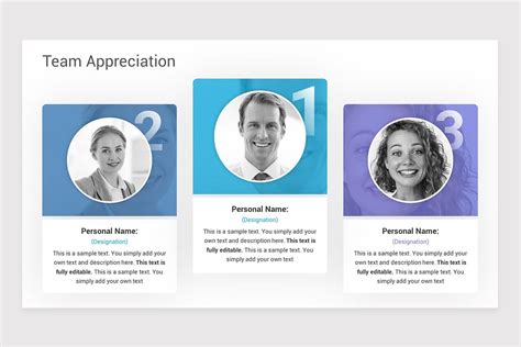 Team Appreciation PowerPoint Presentation Template | Nulivo Market