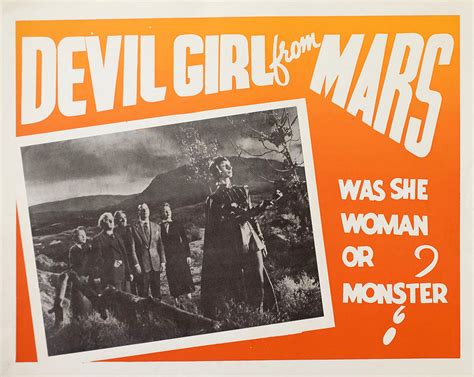 Devil Girl From Mars Poster