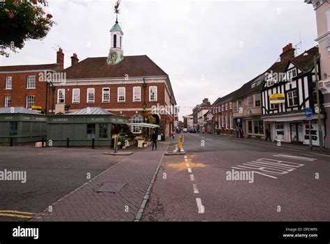 Farnham Town Centre Surrey England UK Stock Photo - Alamy