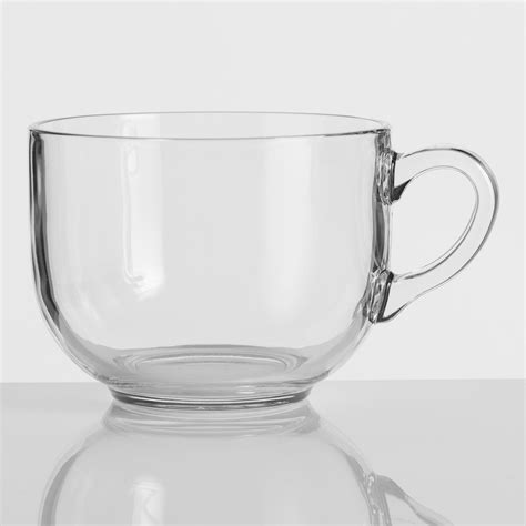 Oversized Glass Mug (With images) | Clear coffee mugs, Unique coffee mugs, Mugs