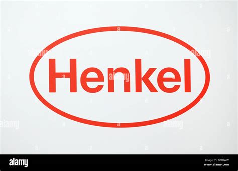 Duesseldorf, Germany, company logo, Henkel Stock Photo - Alamy