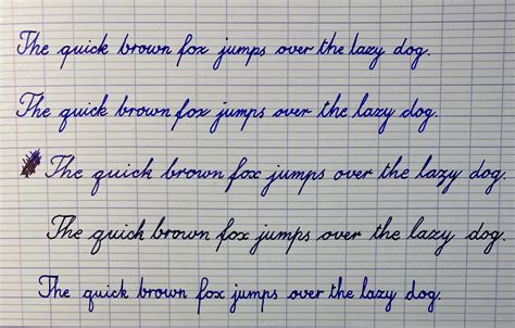 My quick brown fox exercise. How readable it is? Constructive critique ...