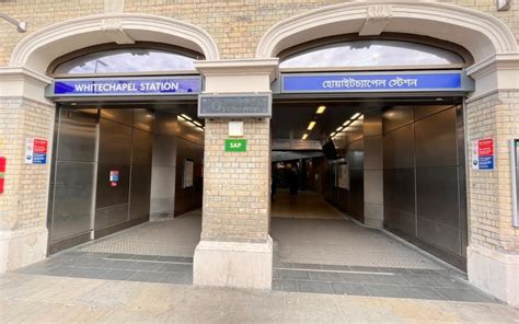 Whitechapel Station & Brick Lane Arch get new Bengali signage