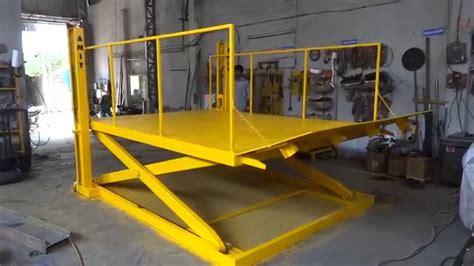 Low Profile Scissor Lift Table - YouTube