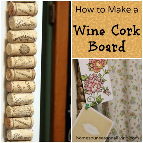 How to Make a Wine Cork Board