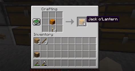 How To Make Jack o’Lantern: Minecraft Recipe