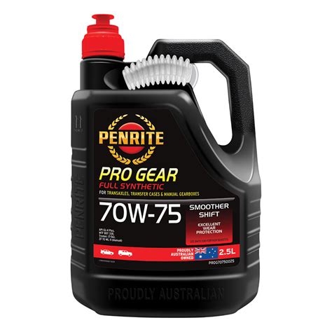 Penrite Pro Gear Oil - 70W-75, 2.5 Litre | Supercheap Auto