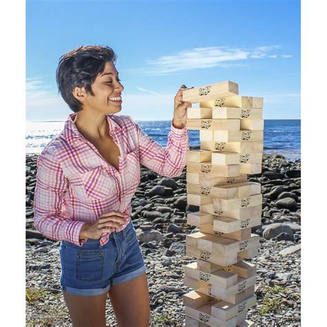 Jenga® Giant™ JS7™ Hardwood Game & Reviews | Wayfair