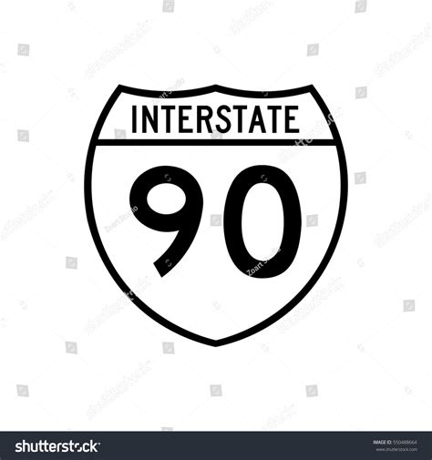 160 Interstate 90 Sign Images, Stock Photos & Vectors | Shutterstock