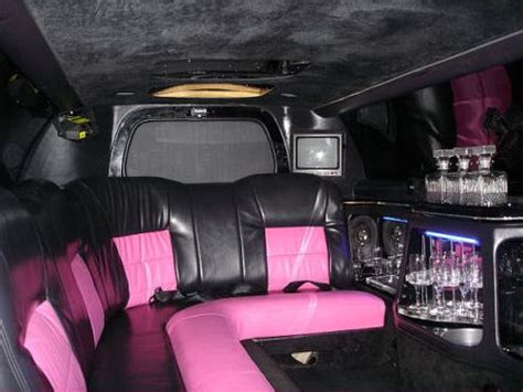 Pink limo hire