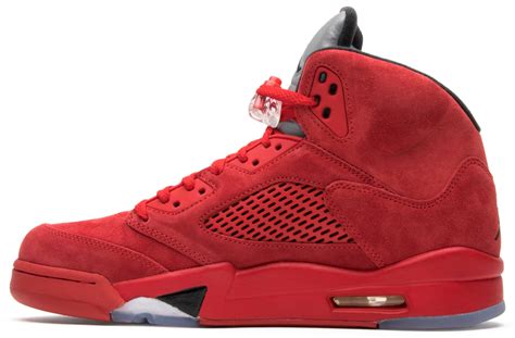 Air Jordan 5 Retro 'Red Suede' - Air Jordan - 136027 602 | GOAT