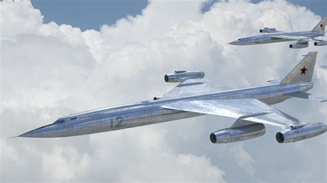 Soviet union M50 jet bomber 3D model | CGTrader