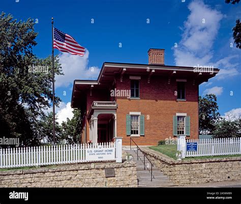 Ulysses S. Grant house, Galena, Illinois Stock Photo - Alamy