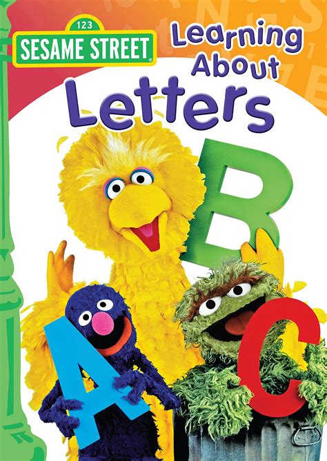 Sesame Street Learning About Letters Vhs