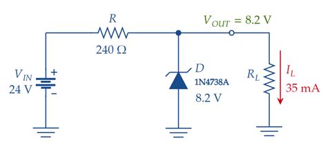 Design a zener voltage regulator to meet the following speci | Quizlet