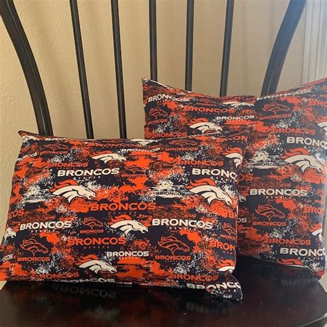 Denver Broncos Bedding - Etsy