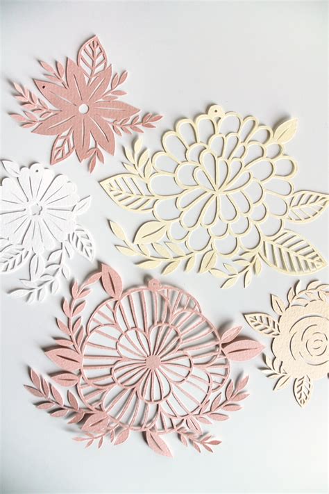 giochi di carta: Flowers Paper Cut More Trendy Flowers, Diy Flowers ...