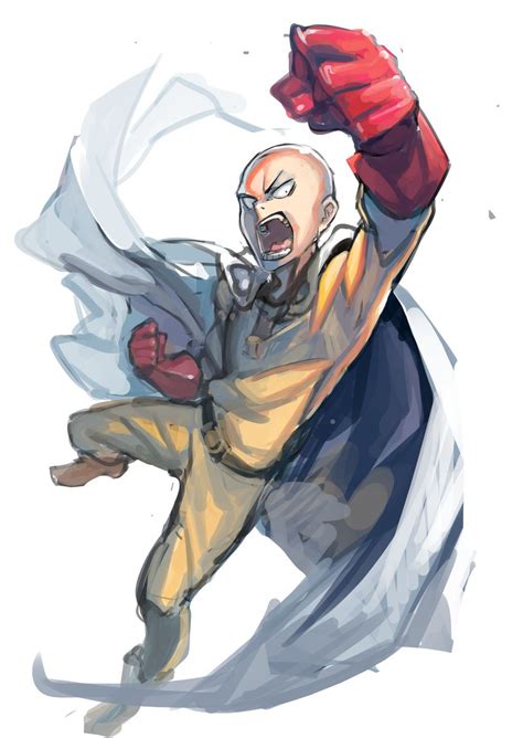 #落書き log - あずきのイラスト - pixiv | Saitama one punch man, One punch man anime, Saitama one punch