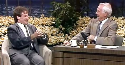 Robin Williams had Johnny Carson in splits on The Tonight Show in 1984 ...