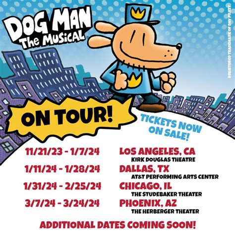 Dog Man: The Musical - 2023-2024 North American Tour | Fandom