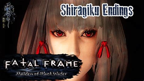 How to SHIRAGIKU ENDINGS Fatal Frame 5 - YouTube