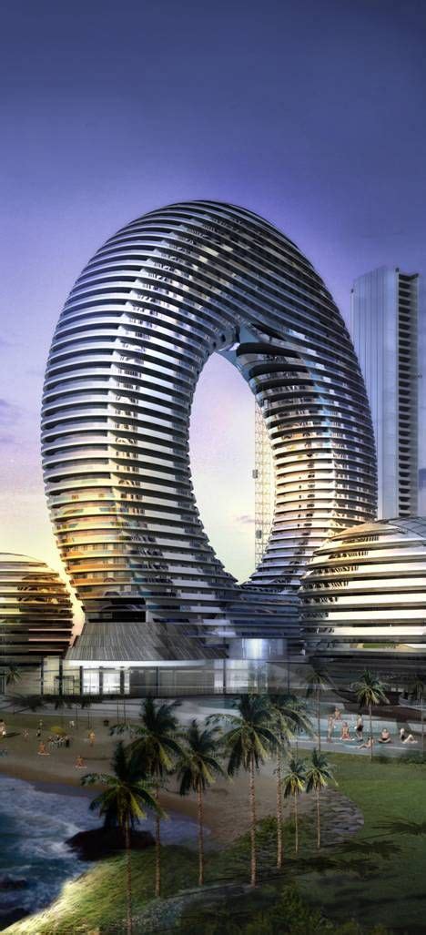 Icon Hotel Dubai Promenade, Dubai, UAE by Atkins :: vision Cantilever Architecture, Dynamic ...