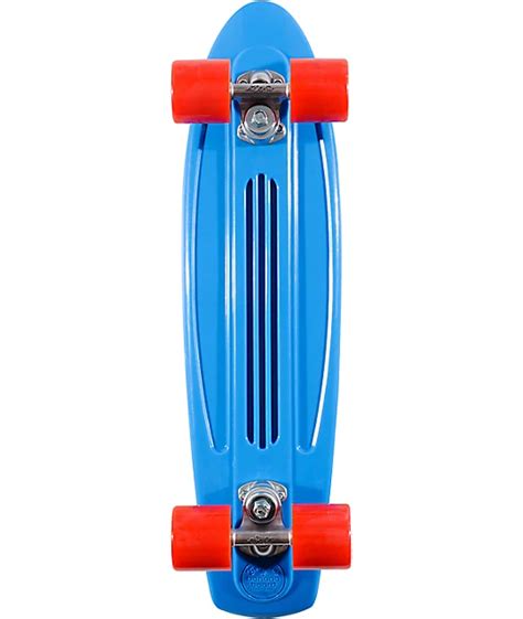 Banana Board by Gold Cup 23" Blue Mini Cruiser Complete Skateboard | Zumiez