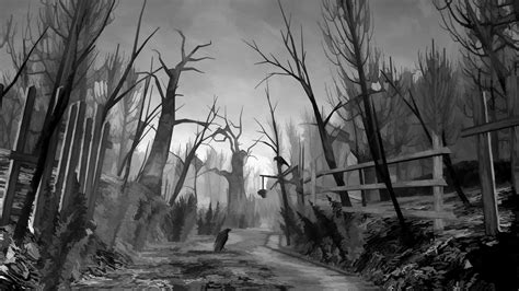 Creepy Forest Wallpapers - Wallpaper Cave