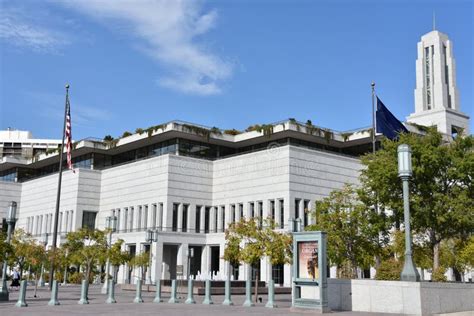 LDS Conference Center in Salt Lake City, Utah Editorial Photography - Image of monument ...