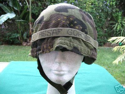 ISRAEL- IDF ARMY CAMO.HELMET COVER W/ ZAHAL SIGN ! AUTH | #31443484