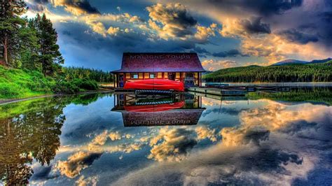 Maligne Lake Canada Wallpapers - Wallpaper Cave