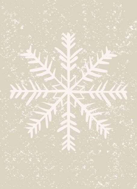 Premium Photo | Winter christmas aesthetic snowflake art snowflakes pattern