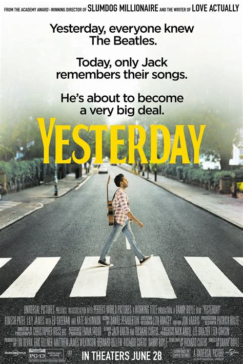 Yesterday (2019) - Posters — The Movie Database (TMDB)