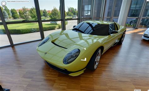 Lamborghini Museum Virtual Tour - Miura Concept - Car Body Design