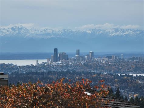 Olympic Mountains : Seattle