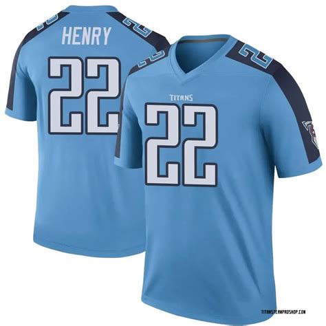 Swift Men's Nike Tennessee Titans #22 Derrick Henry Limited Light Blue Rush Vapor Untouchable ...