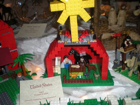 The School of Good Enough: Lego Nativity scene