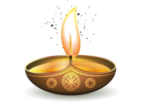 Download Golden Oil Ezhamkulam Light Diwali Lamp Shining Clipart PNG Free | FreePngClipart